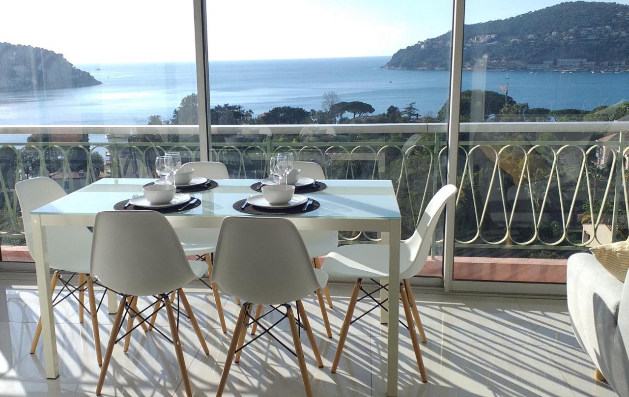 Vue mer exceptionnelle entre Nice et Monaco Villefranche-sur-Mer Extérieur photo
