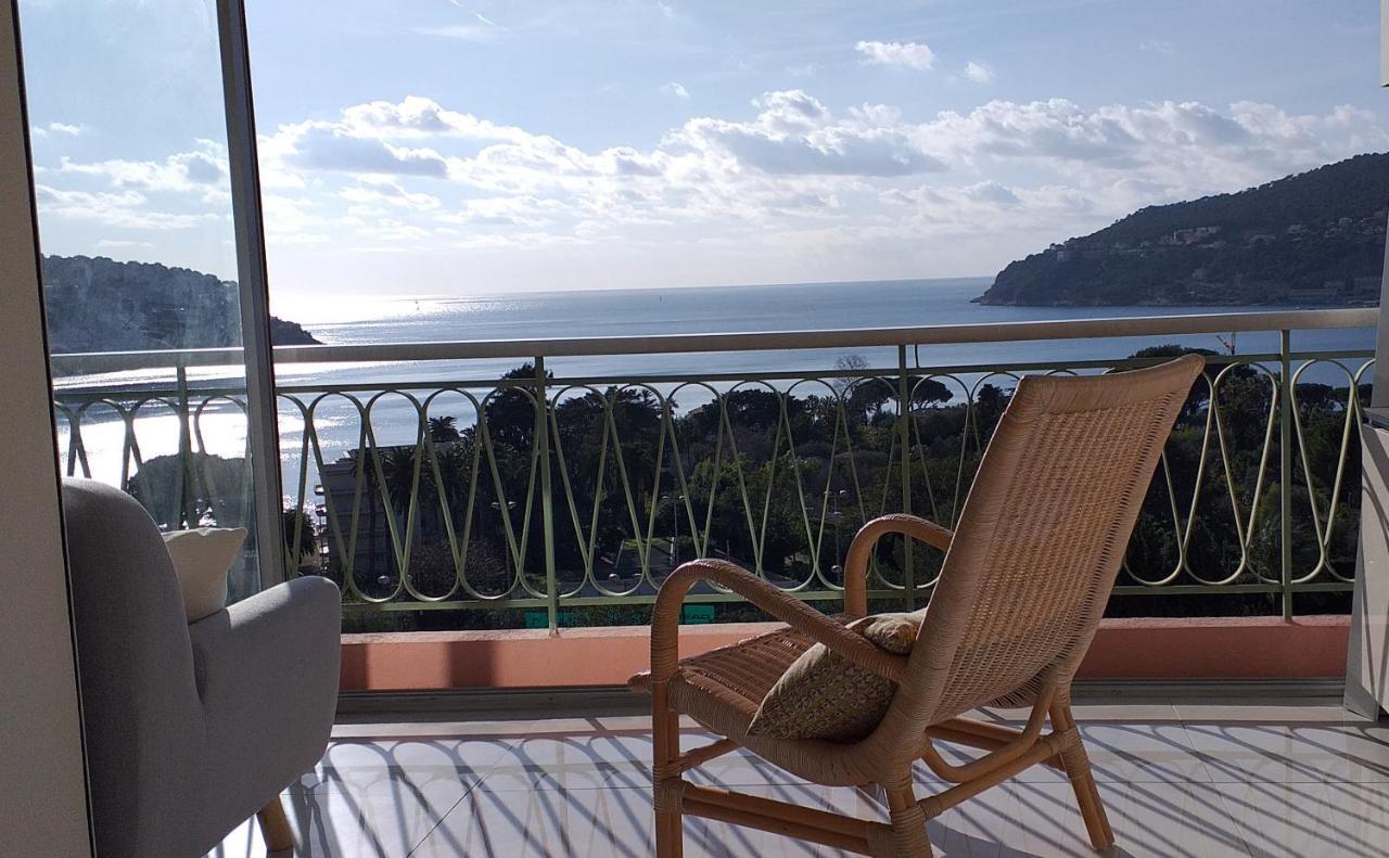 Vue mer exceptionnelle entre Nice et Monaco Villefranche-sur-Mer Extérieur photo