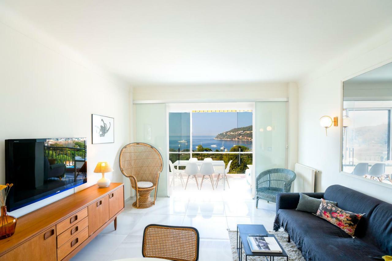 Vue mer exceptionnelle entre Nice et Monaco Villefranche-sur-Mer Extérieur photo