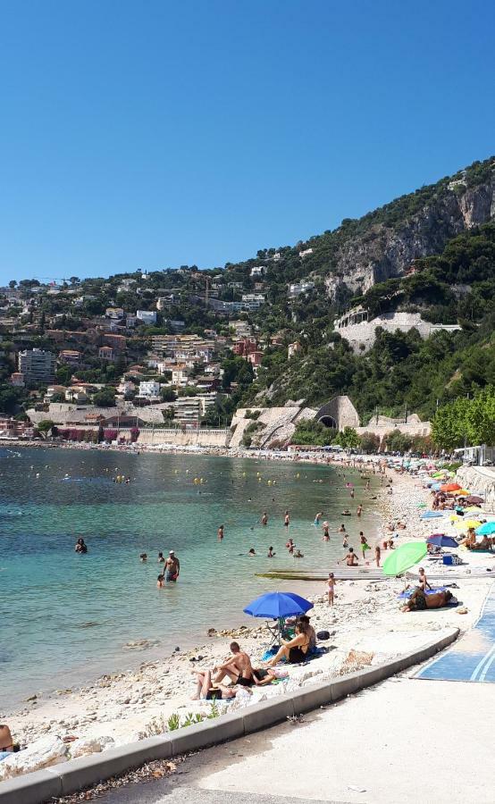 Vue mer exceptionnelle entre Nice et Monaco Villefranche-sur-Mer Extérieur photo
