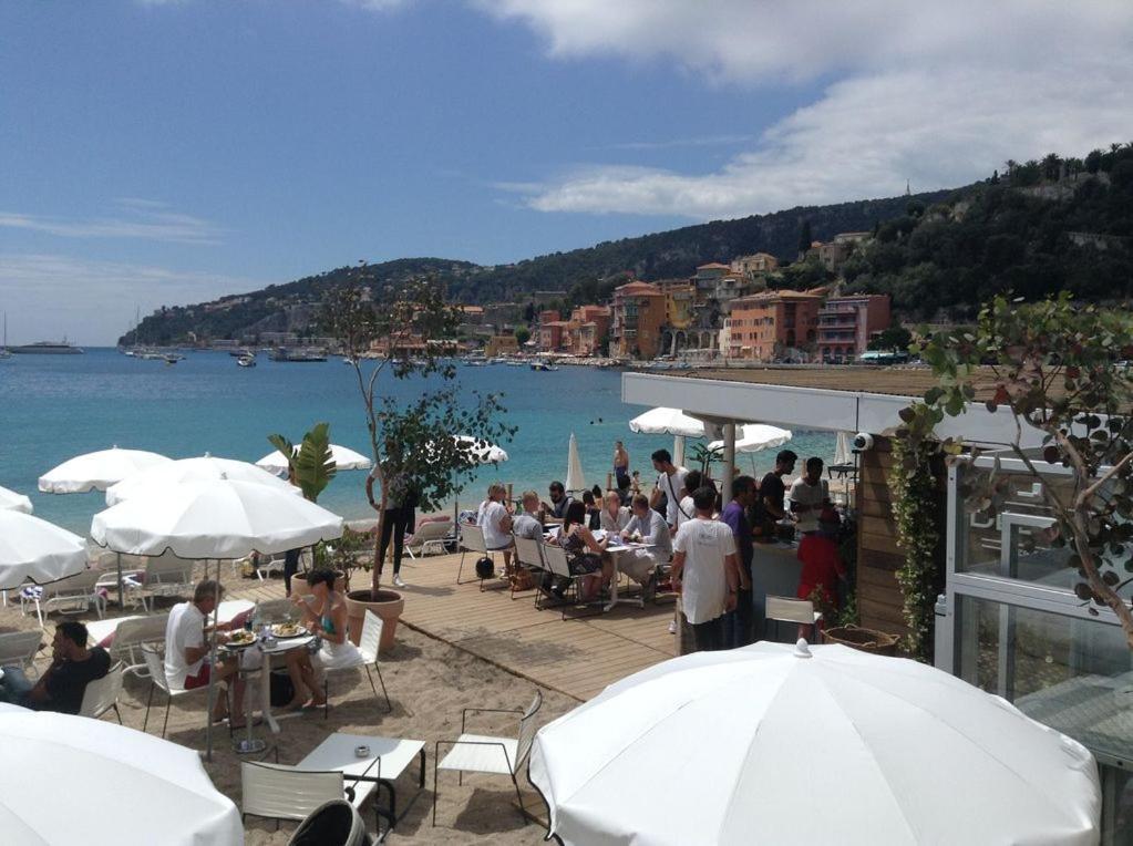 Vue mer exceptionnelle entre Nice et Monaco Villefranche-sur-Mer Extérieur photo